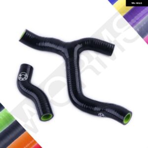 KTM 250 350 SXF 250 350 XC-F 2011-2015 シリコン ラジエーター クーラント Y ホースキット パイプ 2012 2013 2014