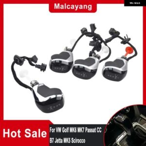 VW ゴルフ MK6 MK7 パサート CC B7 ジェッタ MK5 シロッコ自動 ギア シフト ノブ AT LED 電子 シフト レバーハンドボールカー スタイリング