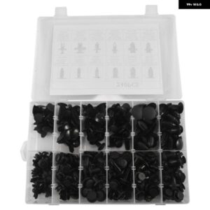 240PC バンパー リテーナークリップ車リベットファスナー プッシュ リテーナーキット 自動 プッシュピン リベットセットドア トリム パネル