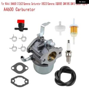 A4600 キャブレター ニッキ 0A4600 C126231 GENERAC キャブレター 0052331 GENERAC XG8000E GN410HS GN410 GN360 エンジン アクセサリー