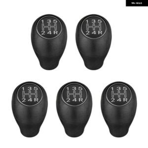 5X 5速 マニュアル 車用 ギア シフト ノブ シフター レバー ハンドルスティック プジョー 504 505 309 205 CTI シルバー ABS