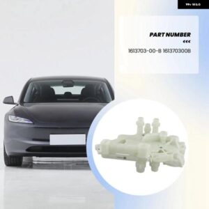 1613703-00-B 車用ヒート ポンプ 配管冷却 システム ウォーター ポンプ ベース テスラ モデル3 モデルY 2021-2023 161370300B