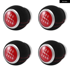 4X 6速車用 マニュアル トランス ミッション シフト ノブ ギア シフト ノブ スバル インプレッサ WRX STI アウトバック フォレスター 2009-2019