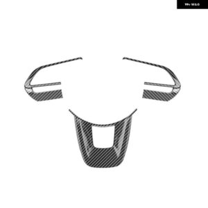 3個セット カーボン 車用 ステアリングホイール デコレーション カバー トリム ステッカー TOYOTA RAIZE 200シリーズ 210A 2021 VELOZ 2022