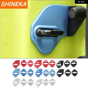 3個入り アルミ 合金 製 車ドアロック 装飾 カバー SUI JIMNY 2019 - 21 外装 アクセサリー