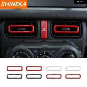 インテリア ステッカー SUI JIMNY カーセンター コンソール エアコン 吹き出し口 トリム カバー アクセサリー SUI JIMNY 2019+