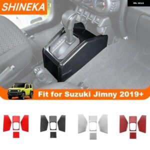 ABSカーボン ギア シフト パネル デコレーションカバー SUI JIMNY JB74 2019 - 24以降 インテリア アクセサリー