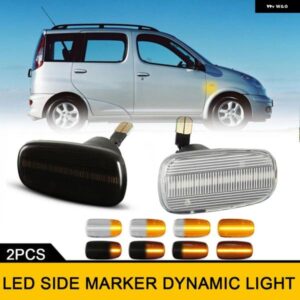 LEDウィンカーウィンカー インジケーター ライト トヨタ ランドクルーザー 200 プラド 120 アルテッツァ ウィッシュ WILL サイファ VS プリウス 2 RAV4 クラ