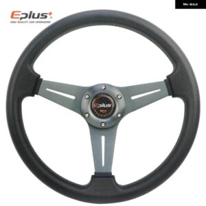 カースポーツ ステアリングホイール レーシングタイプ 汎用 14インチ 350MM アルミ PU 5色 カー スタイリング クイックリリース