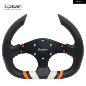 カー スタイリング スポーツ ステアリングホイール レーシングタイプPU 汎用 13インチ310MMアルミレトロモディファイドカート