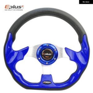 カースポーツ ステアリングホイール レーシングタイプ 汎用 13インチ 320MM アルミ PU 4色 D スタイル
