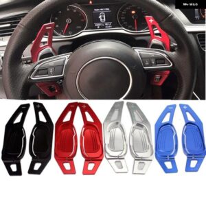 シフター パドル アウディ S3 RS3 8V S6 RS6 C7 S4 RS4 AVANT S5 RS5 SQ5 B8 S8 RS7 RSQ3 車用 ステアリングホイール DSG シフト パドルエクステンション