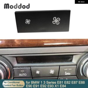 エアコン コントロール ボタン BMW 1 3シリーズ E81 E87 E88 E82 E90 E91 E92 E93 LCI X12004-2015 車用風防リペアファンスイッチキャップ