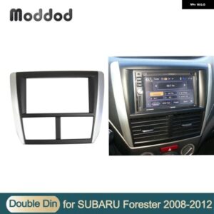 フェイシア スバル フォレスター インプレッサ 2007-2012 ダブルディン ラジオ フレーム ダッシュボード 取り付けキット ステレオ プレーヤー パネル ベゼル