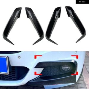 1ペア 車用フロント バンパー ファング トリム エアベント リッドカバー BMW 3シリーズ F30 F31 2012 - 18 Mスポーツ専用