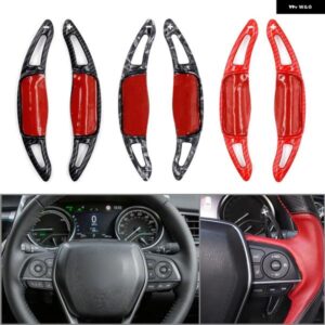 1ペア 車用 ステアリングホイール シフト パドル シフター エクステンション トヨタ カムリ アバロン カローラ