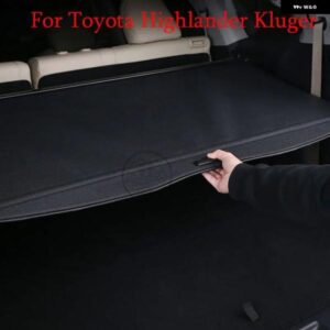 トヨタ ハイランダー クルーガー XU70 2021 - 23 トランク カバー カーテンボード パーティション カスタム 装飾 アクセサリー