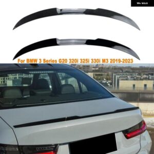 BMW 3シリーズ G20 320I 325I 330I M3 2019-2023 車用テールウィング 固定式ウインドスポイラー リアウィング 自動車 装飾 アクセサリー スポイラー