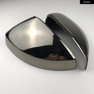 アウディ A3 8V 2013-2019 サイドケース ドアウィングキャップ タングステン ブラック サイドミラー カバー