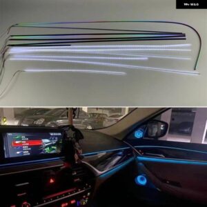 19個ライト アンビエントライト BMW 5シリーズG38 2018+に適合 アンビエントライト スクリーン コントロール /CD ボタン コントロール