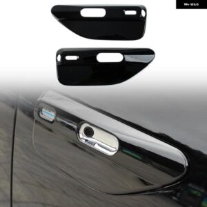 AITO M9 2024 カーアクセサリー ABS 光沢ブラック ウィングフェンダー エアガイドベントカバー 2個