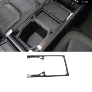 ABS 車用中央 コントロール 収納 ボックス カップ トリム 装飾 カバー ステッカー フレーム ランドローバー ディフェンダー 20-22 内装アクセサリー