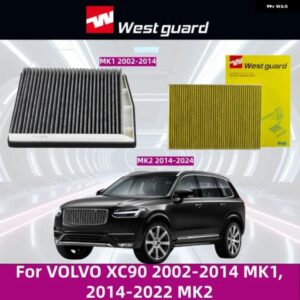 ボルボ XC90 2002-2014 MK1 2014-2022 MK2 ボルボキャビンエア フィルター エアコン カーリフレッシャー カーアクセサリー