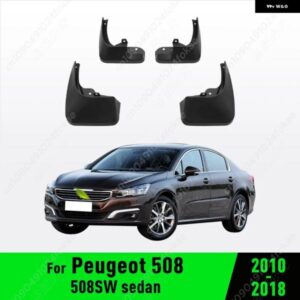 プジョー 508 セダン 508SW 2010 - 2018 2011 2012 2013 フェンダー マッドガード ガード スプラッシュ カーアクセサリー
