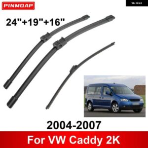 3PCS 車 ワイパー VW トゥーラン 2003-2006 フロントリア ワイパー ブレード ブラシ 自動車アクセサリー 2003 - 06