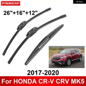 3PCS カー ワイパー ホンダ CR-V CRV MK5 2017-2020 フロントリア ワイパー ブレード ブラシ 自動車アクセサリー 2017 - 20