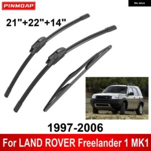 3PCS カー ワイパー ランドローバー フリーランダー 1 MK1 1997-2006 フロントリア ワイパー ブレード ブラシ 自動車アクセサリー 1997 1998