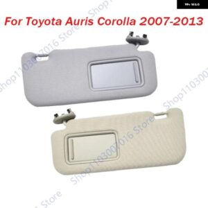車用サンバイザー ミラー 付き トヨタ オーリス カローラ 2007 - 11-2013 グレーベージュ サンシェード サンバイザー カーアクセサリー