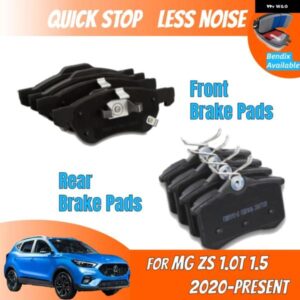 クイックストップ フロント リア ブレーキ パッド SAIC MG ZS 1.5 1.0T リア 10347032 フロント 10088104 10343249