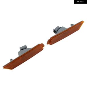 2X アンバー フロント サイド マーカー シグナル パーキング ライト ランプ CHEVY CA MARO 2010-2015 GM2551197 GM2550197 92246244 92246245