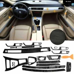 センター パネル フレーム ステッカー オート コントローラ ー デカール ギア シフト BMW 3シリーズ E90 2005-2012 実用アクセサリー