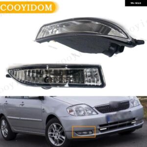 フロント バンパー フォグランプ 電球 付き ランプ ドライビングライト ヘッドライト 8122112160 8121112150 トヨタ カローラ コンビ リムジン E12