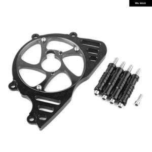 Z1000 2010-2020 モト フロント スプロケット 左側 チェーン ガードカバー エンジン ブラック