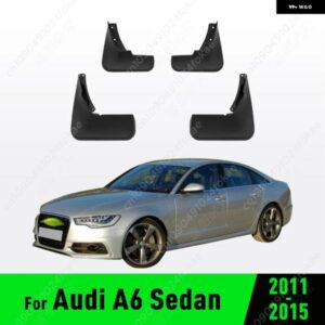 フェンダー アウディ A6 セダン 2011 - 15 マッド フラップ スプラッシュガード マッドガード カーアクセサリー
