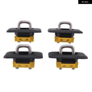 タイダウンアンカー 格納式 トラック 荷台 トップサイドDリング 1998-2014 F150 1999-2013 GM 1995-2008 RAM 4個
