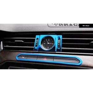 フロント エアベント AC調整 ボタン フレーム カバー トリム 2個 フォルクスワーゲン パサート B8 2017 2018 19 20 2021