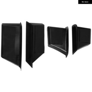 4個 車 フロントリア ドア アームレスト 収納 ボックス メルセデス ベンツ C クラス W204 2008-2014 内装 カスタム 装飾 アクセサリー