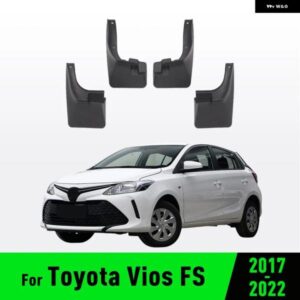 フェンダー マッドガード ガード スプラッシュ カーアクセサリー トヨタ ヴィオス FS 2017-2022 2018 - 21