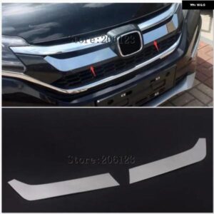ホンダ CRV CR-V 2015 2016 ステンレス フロント グリル レーシング グリル カバー トリム 2ピース