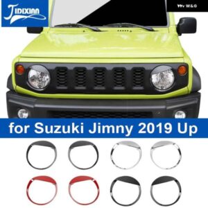 スズキ ランプフードフロント ヘッドライト ライトランプ装飾カバー ジムニー 2019-24 アップ