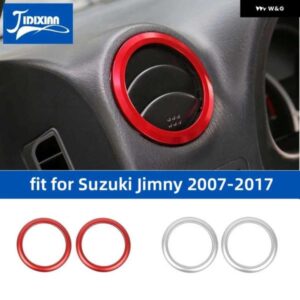 スズキ カーエアコンベントアウトレット装飾カバー リング ジムニー 2007-17