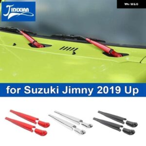 スズキ ABS フロントガラス ワイパー装飾カバー ジムニー 2019-23 アップ 外装