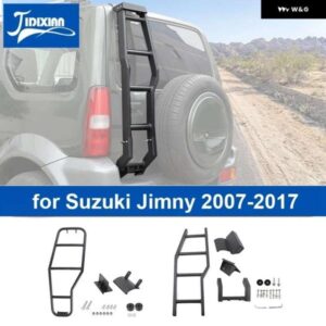 スズキ 車リアドアテールゲート クロールはしごフレーム ジムニー 2007 2008 2009 2010-2018 外装