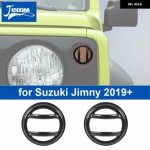 スズキ ランプフード車フロントウィンカーライトランプ装飾カバー ジムニー 2019-24 アップ