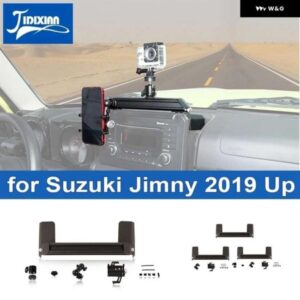 スズキ ダッシュボード センターコンソール 拡張携帯電話ホルダー カメラブラケットサポート ジムニー 2019 2020 2022 2023 アッ