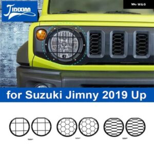 スズキ フロント ヘッドライト ライトランプ装飾カバー ジムニー 2019-24 アップ 外装